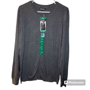 Nicole Miller NWT Original Button Up Cardigan Sweater Long Sleeve Women's XL